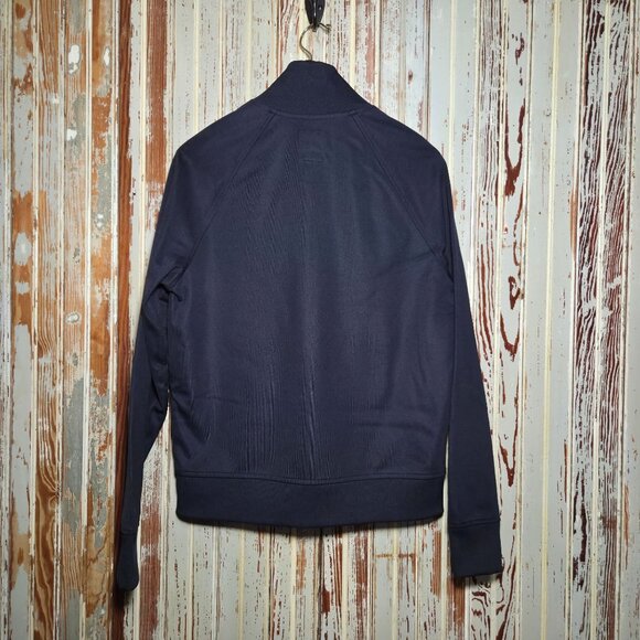Lucky Brand Black Bomber Athletic Jacket Men's Small Full Zip Pre-owned - Picture 5 of 6